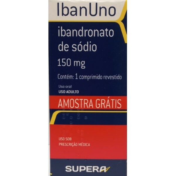 IbanUno - Ibandronato de Sódio 150mg - 1 Cápsula